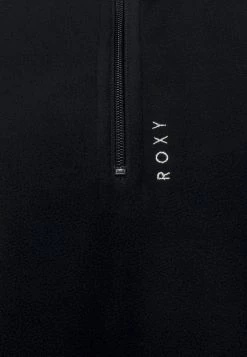 Roxy FEEL IT TOO - Fleece Jumper - Anthracite -Roxy Shop 789efe04405d4128a04490349752f1f5