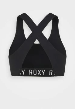 Roxy RUN - Medium Support Sports Bra - True Black -Roxy Shop 78d60474a2e246a0937a105159bdea44