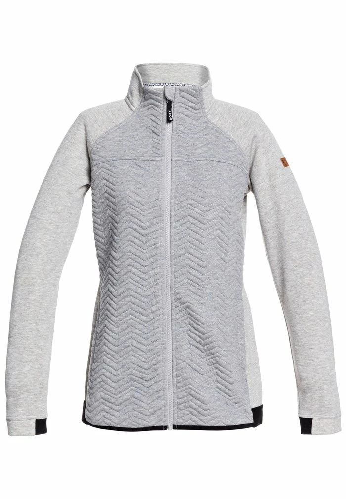 Roxy LIMELIGHT - Fleece Jacket - Heather Grey 3 Roxy LIMELIGHT - Fleece Jacket - Heather Grey
