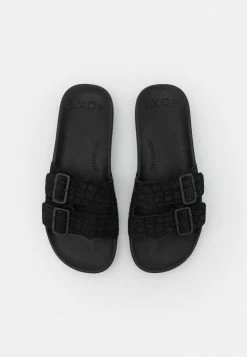 Roxy SLIPPY NINA - Mules - Black -Roxy Shop 7ac0ea4b9b824f3bb02b15ffee1f31f5