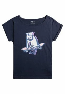 Roxy SOMEWHERE ONLY WE KNOW B - Print T-shirt - Mood Indigo