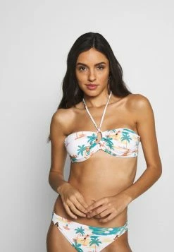 Roxy BANDEA - Bikini Top - Bright White Honolulu
