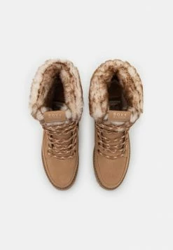 Roxy KENZIE - Wedge Ankle Boots - Tan -Roxy Shop 8063278e00724781b0ffcdc8cc51ed41