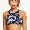 Roxy ACTIVE - Bikini Top - Anthracite Floral Flow 1 Roxy ACTIVE - Bikini Top - Anthracite Floral Flow -Roxy Shop 820b574a4dd1406c92a5ac138b221359