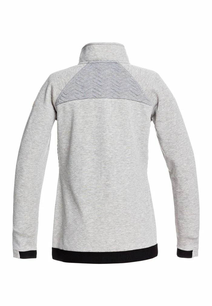 Roxy LIMELIGHT - Fleece Jacket - Heather Grey 4 Roxy LIMELIGHT - Fleece Jacket - Heather Grey - Image 2