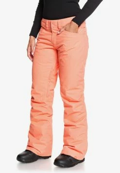 Roxy BACKYARD - Snow Pants - Fusion Coral -Roxy Shop 848aee073ddb47f087525b157b8e700b