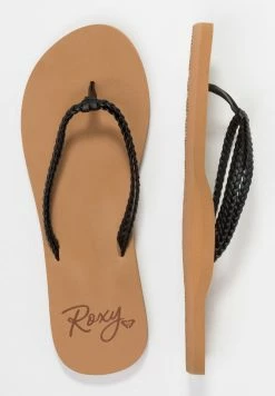 Roxy COSTAS - T-bar Sandals - Black -Roxy Shop 848e6fab30fb471b960985126a2c7c34