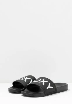 Roxy SLIPPY - Mules - Black -Roxy Shop 865ed5551a394a529a8888d377625186
