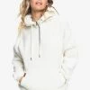 Roxy GOING LEFT - Fleece Jumper - Snow White -Roxy Shop 8799aa68497b454cad546079f4e0d6c4