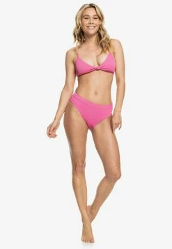 Roxy LOVE THE SURF KNOT SET - Bikini Top - Pink Guava -Roxy Shop 881f5b98c6e54453bbe9dca0a3a07464