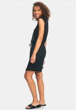 Roxy SURFS UP - Jersey Dress - Anthracite -Roxy Shop 89aee1a4003d4fbaa033c968c737fc9f