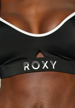 Roxy ACTIVE BRALETTE - Bikini Top - Anthracite -Roxy Shop 8a1809bc69bd45db997b807c786ed4db