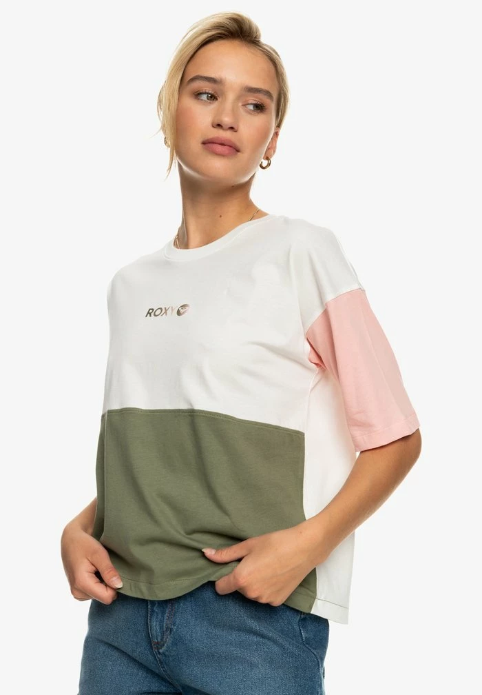 Roxy ECEG SUPER DAY - Print T-shirt - White 3 Roxy ECEG SUPER DAY - Print T-shirt - White