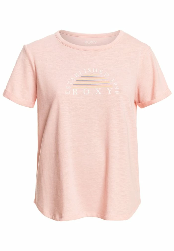 Roxy Print T-shirt - Powder Pink 8 Roxy Print T-shirt - Powder Pink - Image 6