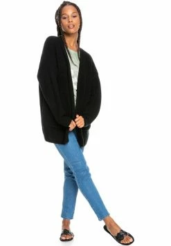 Roxy FALL DOWN - Zip-up Sweatshirt - Anthracite