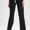 Roxy OCEANSIDE PANT - Trousers - True Black -Roxy Shop 93c3ab121b8b4fe1bb22c86f49d3edb4