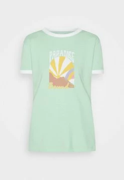 Roxy BAILING DREAM - Print T-shirt - Green -Roxy Shop 970df0dbd0034704b099cdf950bc3d91