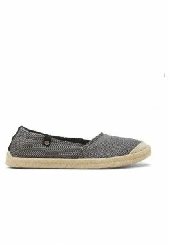 Roxy CORDOBA - Espadrilles - Black Marl -Roxy Shop 972c8e30428a430fbf76e52d1907d57a