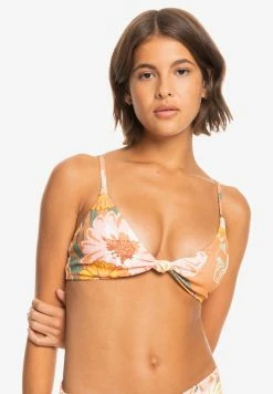 Roxy Bikini Top - Toasted Nut Bloom Boogie S