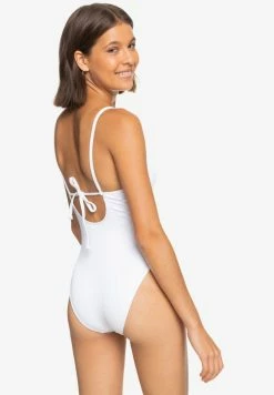 Roxy Swimsuit - Bright White -Roxy Shop 98eb12b9fdd741568e81f67ce4e2c54f