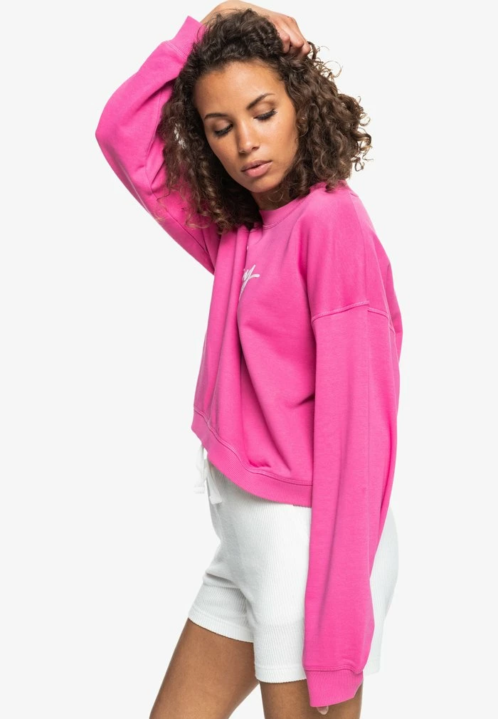 Roxy Sweatshirt - Pink Guava 6 Roxy Sweatshirt - Pink Guava - Image 4