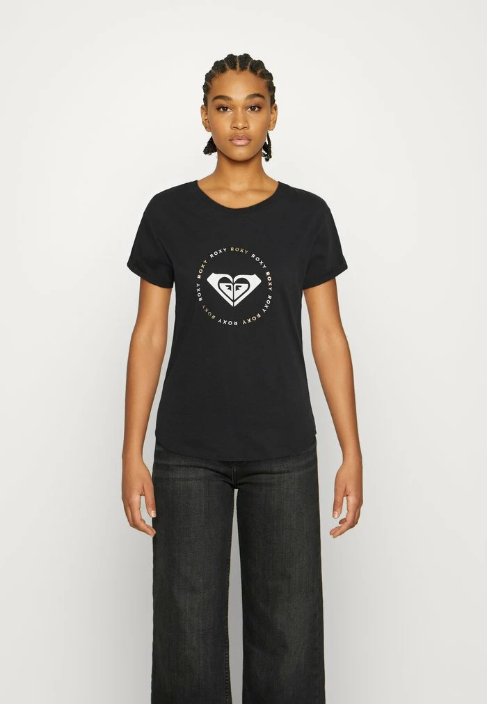 Roxy EPIC AFTERNOON TEES - Print T-shirt - Anthracite 3 Roxy EPIC AFTERNOON TEES - Print T-shirt - Anthracite