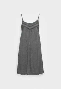 Roxy RARE FEELING - Jersey Dress - Anthracite -Roxy Shop 9ef8c94ba3d4485995b53fda257649c0