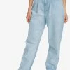 Roxy MIT MOM - Straight Leg Jeans - Bleached Blue -Roxy Shop 9f54ddbbaebd444dae3ad5ed91f13759