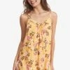 Roxy BE RIGHT BACK - Day Dress - Yellow 2 Roxy BE RIGHT BACK - Day Dress - Yellow -Roxy Shop 9f857b720219467e884b1eb946ddd577