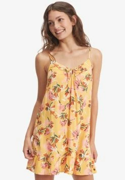 Roxy BE RIGHT BACK - Day Dress - Yellow