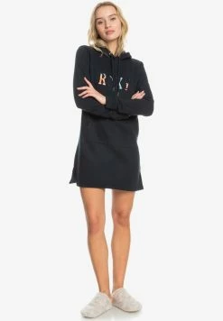 Roxy DREAMY MEMORIES - Day Dress - Black -Roxy Shop 9fa8868a8026487c8d8035b38f48f260