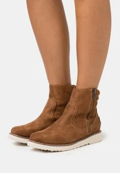 Roxy JOVIE - Classic Ankle Boots - Tan