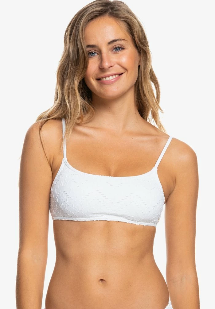 Roxy QUIET BEAUTY - Bikini Top - Bright White 3 Roxy QUIET BEAUTY - Bikini Top - Bright White