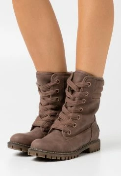 Roxy ALDEAN - Lace-up Ankle Boots - Brown
