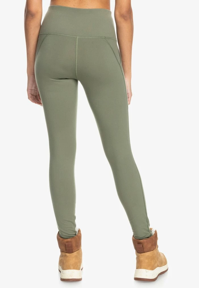 Roxy SUBLIME SUNSHINE - Leggings - Deep Lichen Green 5 Roxy SUBLIME SUNSHINE - Leggings - Deep Lichen Green - Image 3