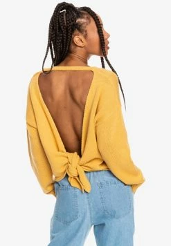 Roxy Heavy Love - Jumper - Ochre -Roxy Shop a10c28c5d02f4307b1dbb2a92b02435d