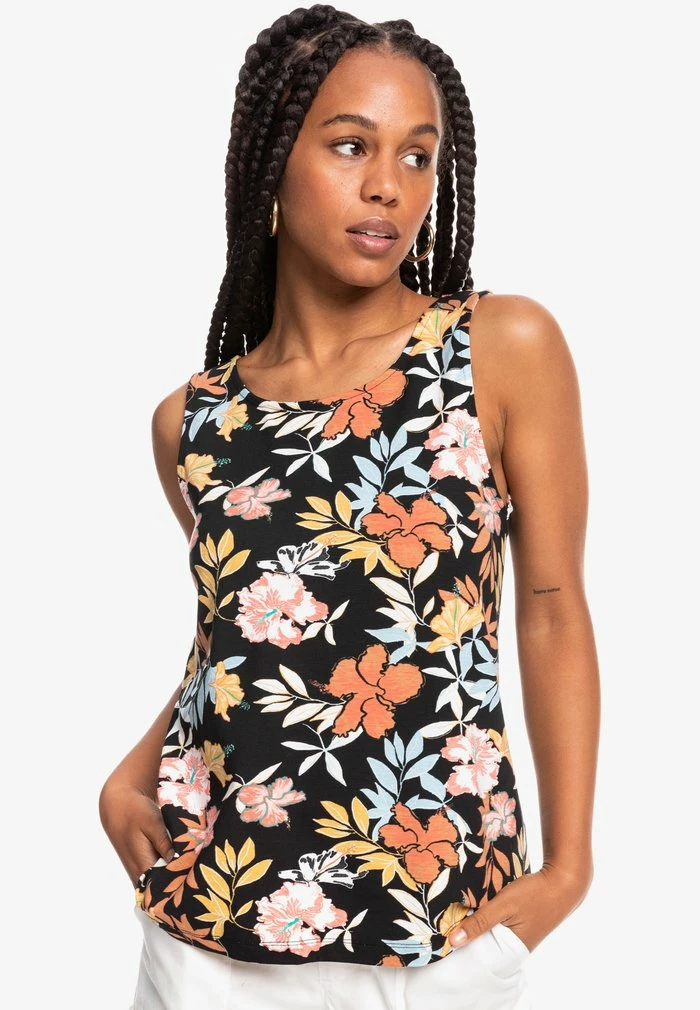 Roxy FINE WITH YOU - Top - Anthracite Island Vibes 3 Roxy FINE WITH YOU - Top - Anthracite Island Vibes