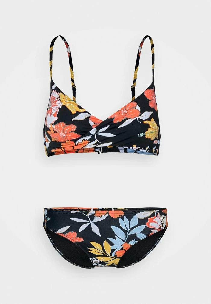 Roxy WRAP HIPSTER - Bikini - Black 3 Roxy WRAP HIPSTER - Bikini - Black