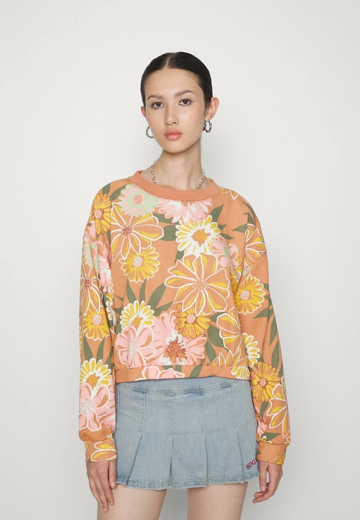 Roxy OFF TO THE BEACH - Sweatshirt - Toasted Nut Bloom Boogie 3 Roxy OFF TO THE BEACH - Sweatshirt - Toasted Nut Bloom Boogie