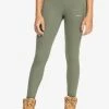 Roxy SUBLIME SUNSHINE - Leggings - Deep Lichen Green -Roxy Shop a373ab158c9b4d749af4d63a8ded0254