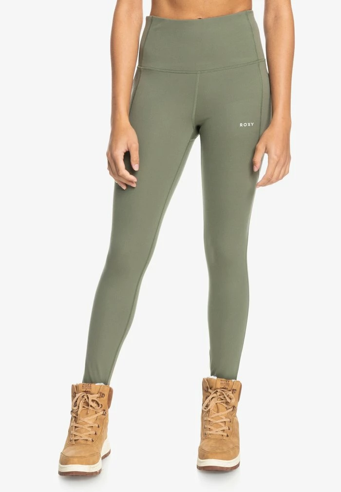 Roxy SUBLIME SUNSHINE - Leggings - Deep Lichen Green 3 Roxy SUBLIME SUNSHINE - Leggings - Deep Lichen Green