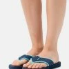 Roxy COASTIN - T-bar Sandals - Blue -Roxy Shop a4d01ad580f247b6ab2b9684b907f57c