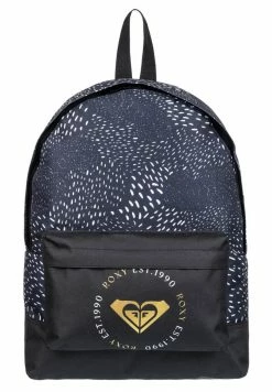 Roxy SUGAR BABY LOGO SMALL - Rucksack - Anthracite Lovely Day