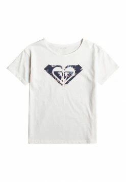 Roxy DAY AND NIGHT - Print T-shirt - Snow White