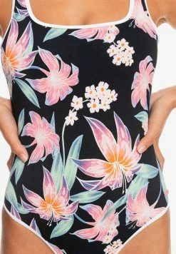 Roxy PARADISE SHINE ONE PIECE - Swimsuit - Anthracite Paradise Found S -Roxy Shop a93cca33267d450a96633917dfccf9e0