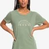 Roxy Print T-shirt - Green -Roxy Shop aba6bb28ce0d4131b710ad0842db72d7