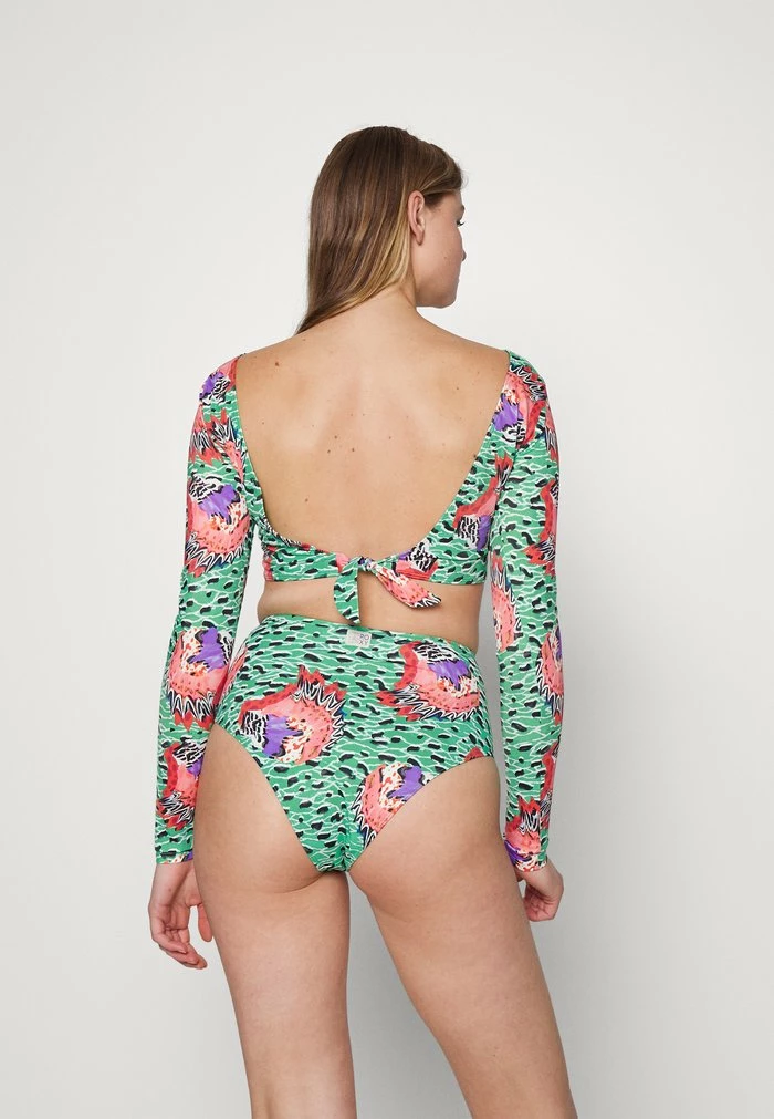 Roxy STELLA JEAN CROP - Bikini Top - Holy Green Melie 5 Roxy STELLA JEAN CROP - Bikini Top - Holy Green Melie - Image 3