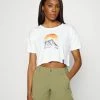 Roxy CLOUD - Print T-shirt - Bright White -Roxy Shop ad72f419ad244157b07d0133ee6d4d51