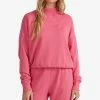 Roxy TRANQUIL - Sweatshirt - Pink Guava -Roxy Shop aeccbd1c76df43438f320c8d5ad78024