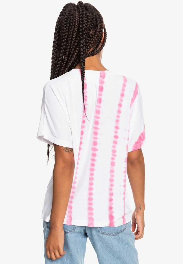 Roxy OVER THE RAINBOW - Print T-shirt - Pink Guava Junebug 5 Roxy OVER THE RAINBOW - Print T-shirt - Pink Guava Junebug - Image 3